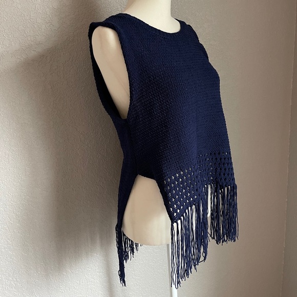 BB Dakota | Yuri Fringe Sweater Vest (NWT) - Picture 2 of 6